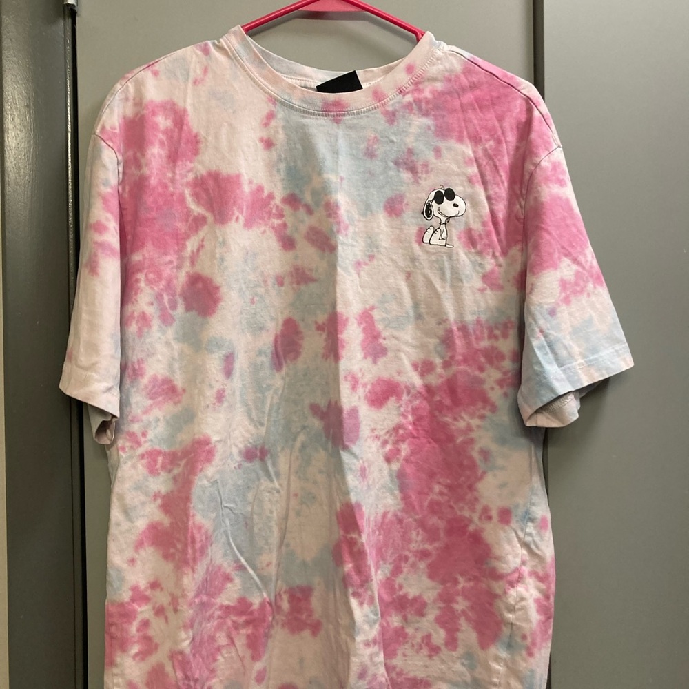 Tie-Dye Snoopy Oversize T-Shirt